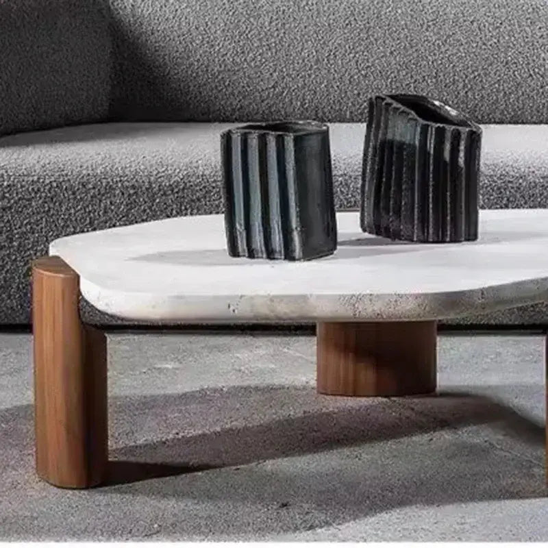 Modern Design Solid Wood Coffee Table - Multifunctional coffee table