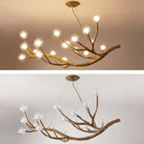 Modern Tree Branch Glass Bubble Lamp - Lamps