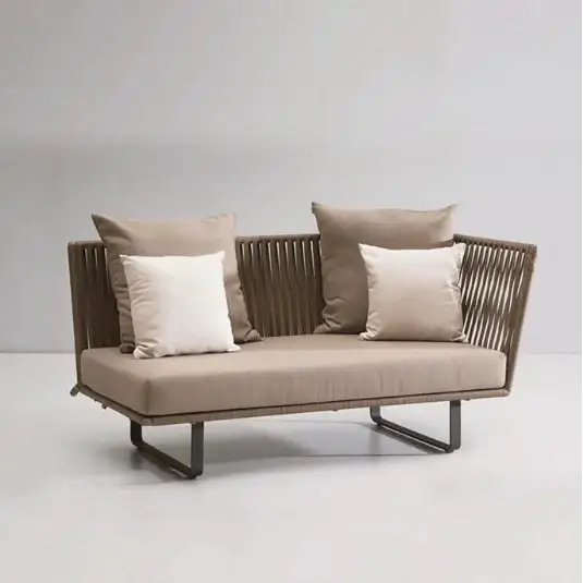 U-Shape Outdoor Sofa Set Modern Rattan Garden Furniture - view 16