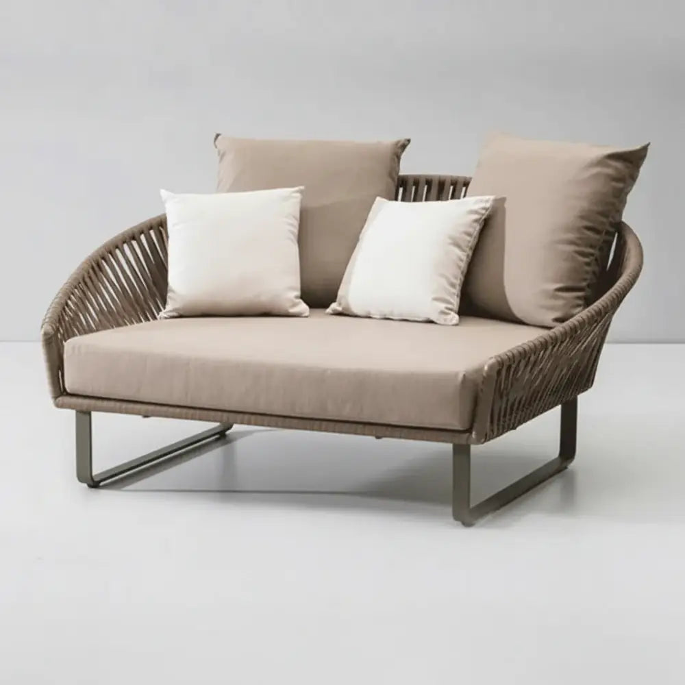 U-Shape Outdoor Sofa Set Modern Rattan Garden Furniture - view 17