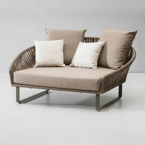 U-Shape Outdoor Sofa Set Modern Rattan Garden Furniture - view 17