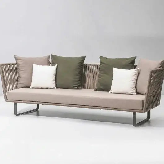 U-Shape Outdoor Sofa Set Modern Rattan Garden Furniture - view 23