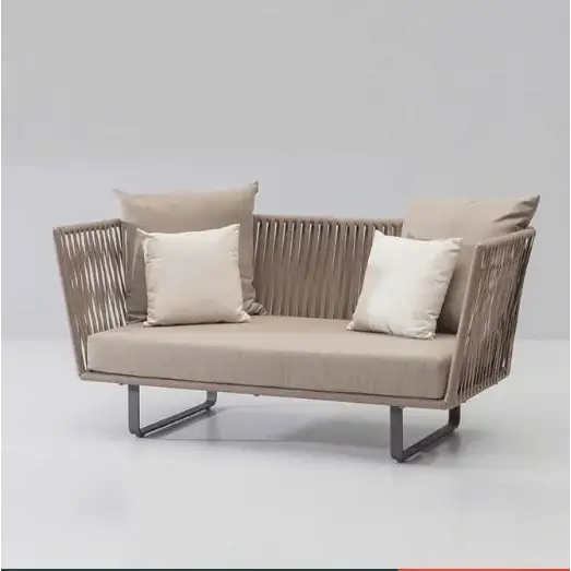 U-Shape Outdoor Sofa Set Modern Rattan Garden Furniture - view 22