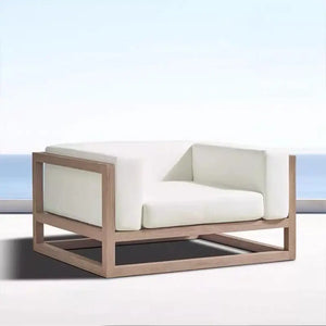 Modern Waterproof Rattan Patio Sectional for Four People - view 6