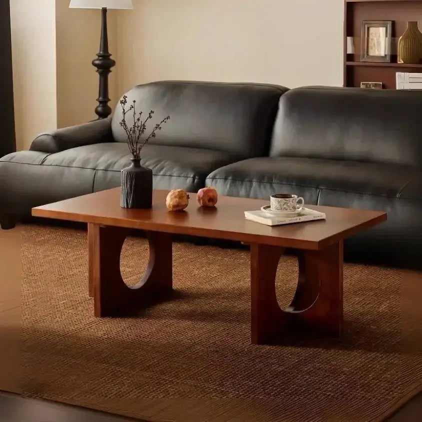 Modern Wood Coffee Table - Multifunctional coffee table