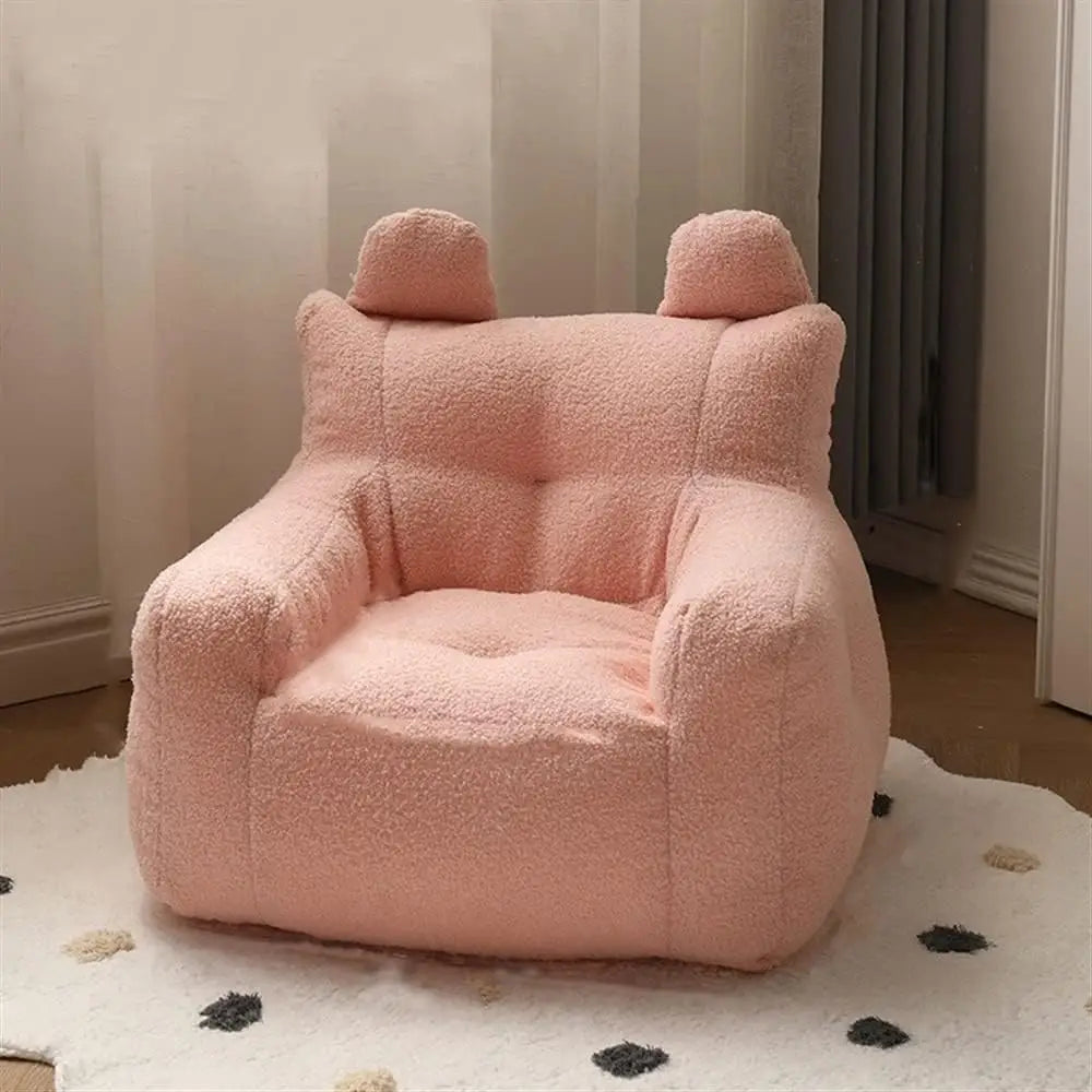 Modular Double Bean Bag Sectional Sofa in Velvet - view 8