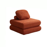 Modular Sectional L Shaped Compressed Bed Sofa - Orange - 60 × 60 × 40 cm - Compressed Sofa