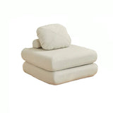 Modular Sectional L Shaped Compressed Bed Sofa - White - 80 × 80 × 40 cm - Compressed Sofa