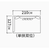 Modular Sectional Velvet Puffs Compressed Bed Sofa - Double Seats - 210 cm - Compressed Sofa
