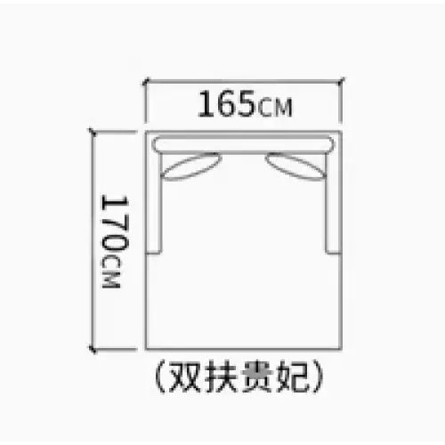 Modular Sectional Velvet Puffs Compressed Bed Sofa - Single Chaise - 165 cm - Compressed Sofa