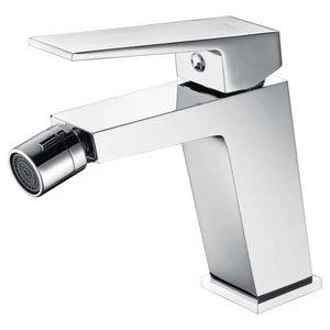 Chrome Bidet Mixer Single Handle Modern Design, main product view