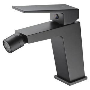 Matte Black Bidet Mixer Single Handle Modern Design, main product view