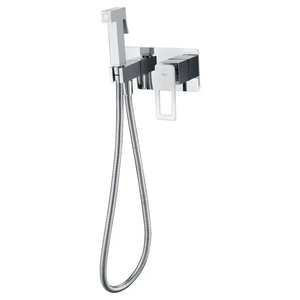Chrome Bidet Mixer Single Handle Modern Bathroom Faucet, main product view