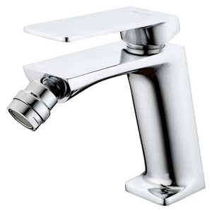 Chrome Single Handle Bidet Faucet Modern Design, main product view