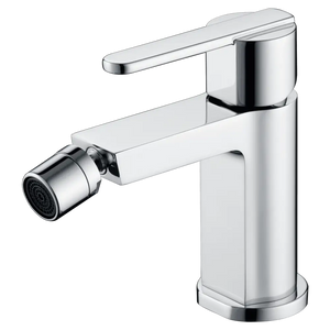 Chrome Single-Lever Bidet Mixer Modern Bathroom Faucet, main product view