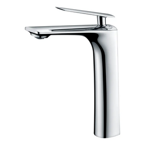 Scotland Tall Bathroom Sink Faucet Chrome Finish, main product view