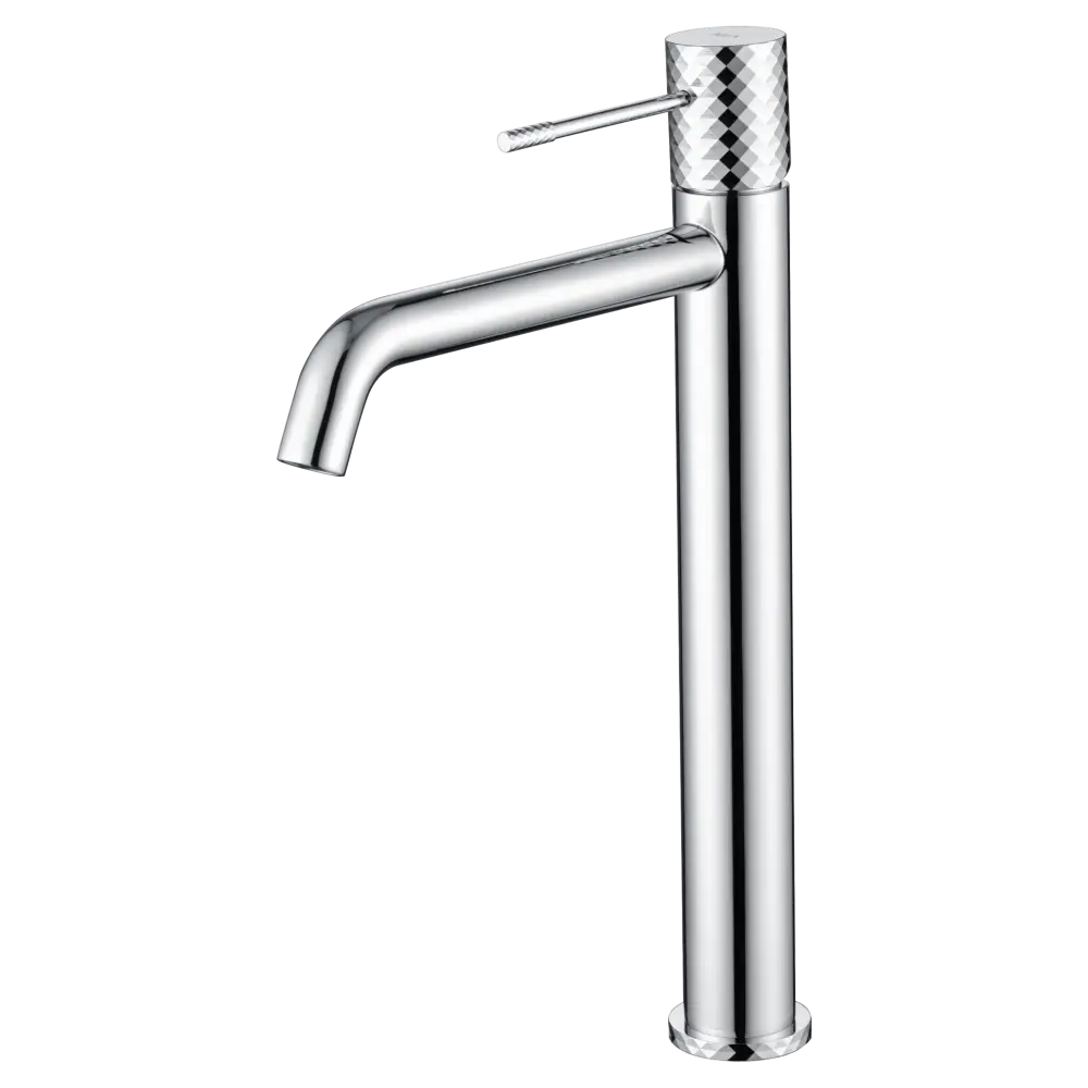 Chrome single handle basin faucet Genoa series for bathroom sink