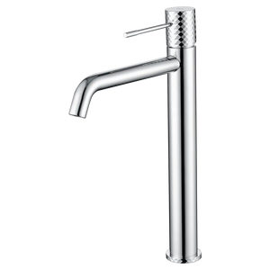 Chrome Single Handle Basin Faucet Genoa Series, main product view