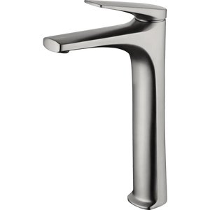 Delos Tall Basin Mixer Faucet Stainless Steel, main product view