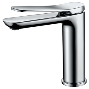 Chrome Single Lever Sink Faucet Modern Design, main product view