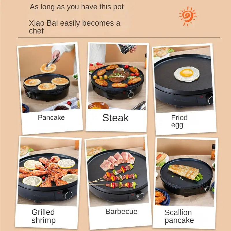 Non-Stick Electric Griddle For Baking - Electric Griddle