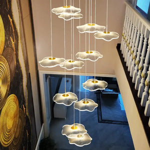 Nordic Circular Modern Chandelier Pendant Lamp