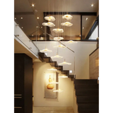Nordic Circular Modern Chandelier Pendant Lamp - Ceiling Light