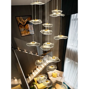 Nordic Circular Modern Chandelier Pendant Lamp - view 4