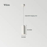 Nordic Creative LED Bedside Pendant Light - White / Warm white - Lamps