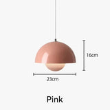 Nordic Flower Semicircular Hanging Pendant Lamp - Ceiling Lamp