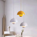 Nordic Flower Semicircular Hanging Pendant Lamp - Ceiling Lamp