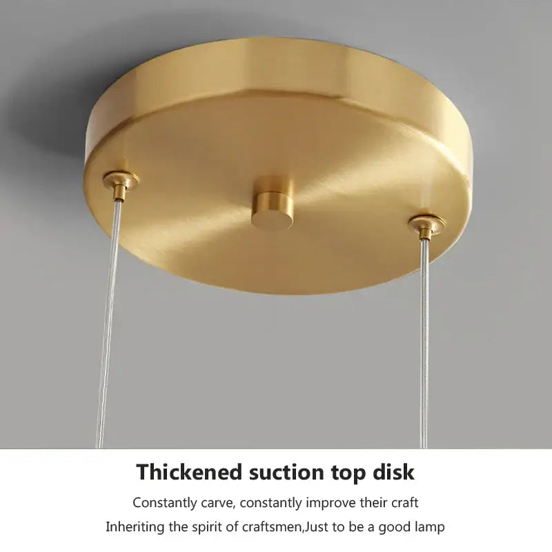 Nordic Glass Smoke Hanging Modern Pendant Lamp - Ceiling Lamp