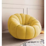 Nordic Lazy Pumpkin Cloud Sofa Chair - Yellow - 100 cm - Sofa