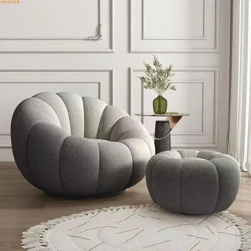 Nordic Lazy Pumpkin Cloud Sofa Chair - Sofa