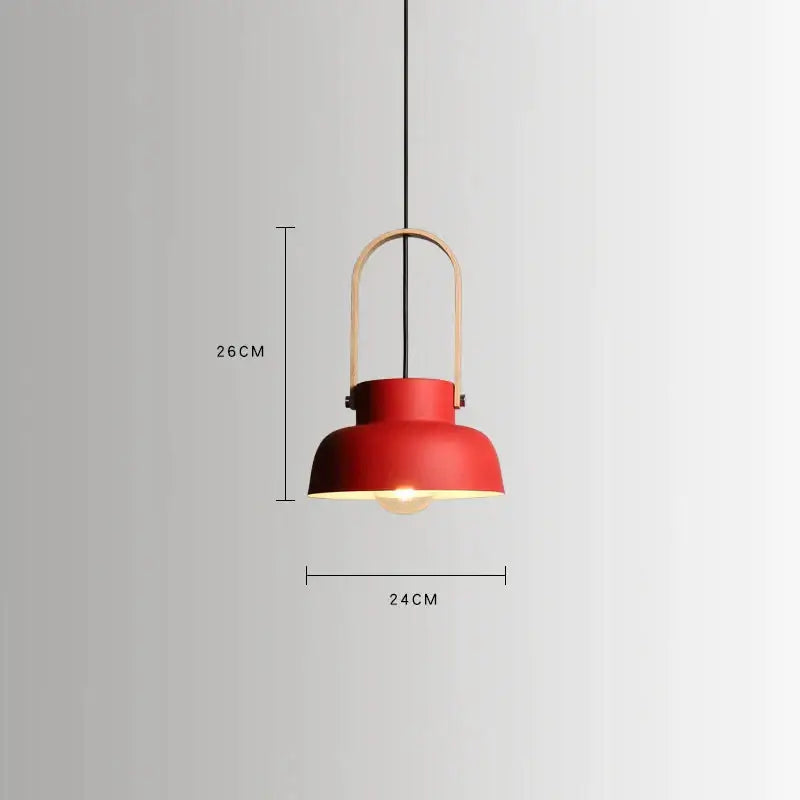 Nordic LED Pendant Lamp Aluminum Industrial Design - view 5