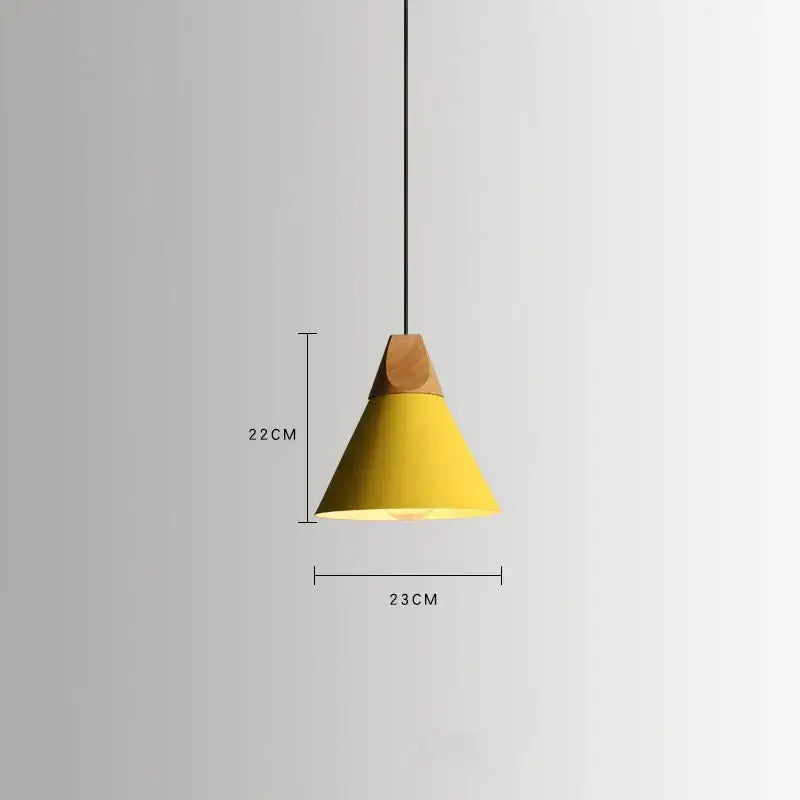 Nordic LED Pendant Lamp Aluminum Industrial Design - view 7