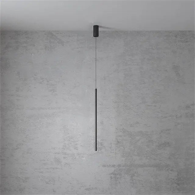 Nordic LED Pendant Lights RGB Modern Lamp - Black 60cm / Warm White Light - Lamps