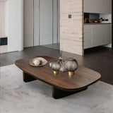 Nordic Minimalist Wooden Square Coffee Table - Multifunctional coffee table