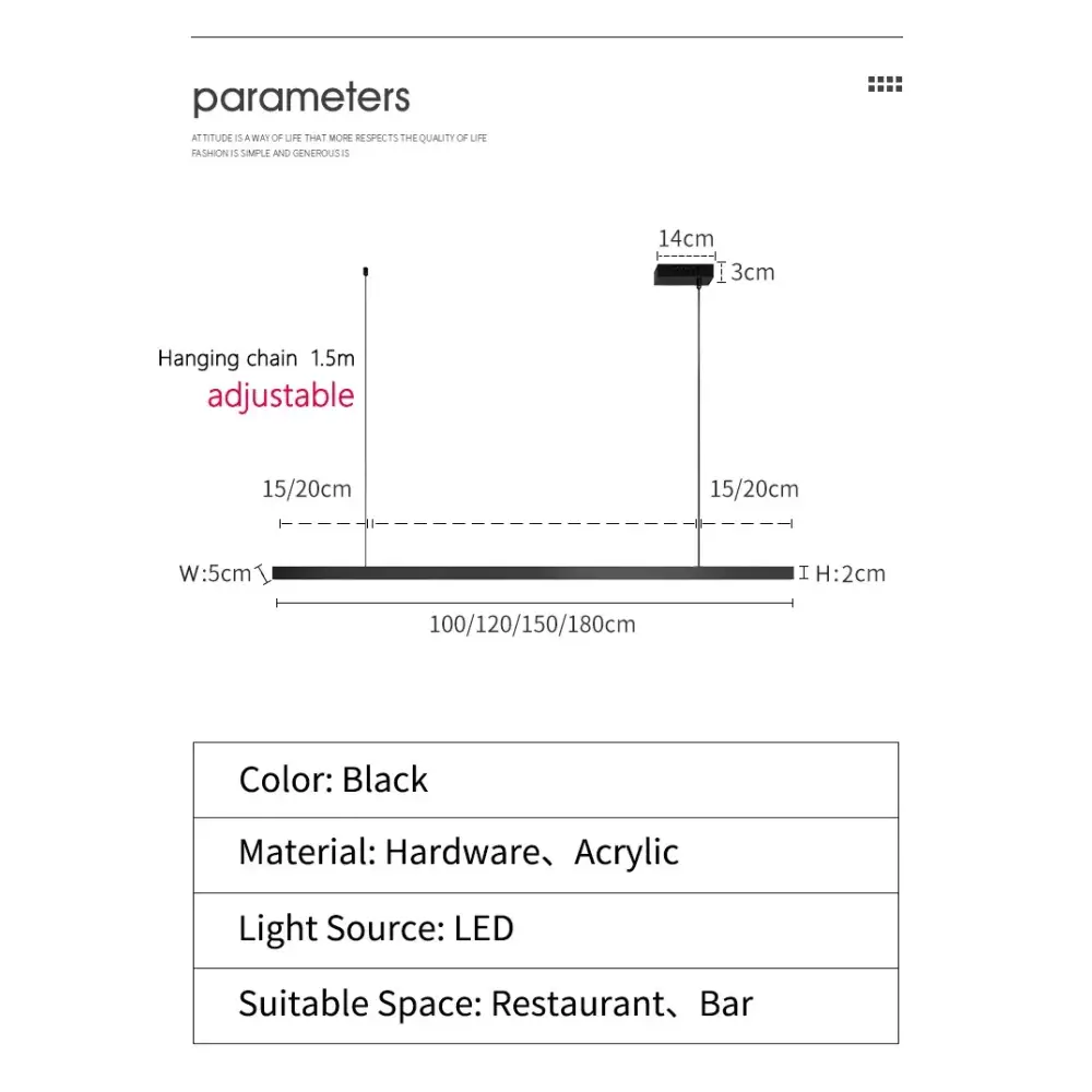 Nordic Modern Minimalist LED Pendant Lamp - Pendant Lamp