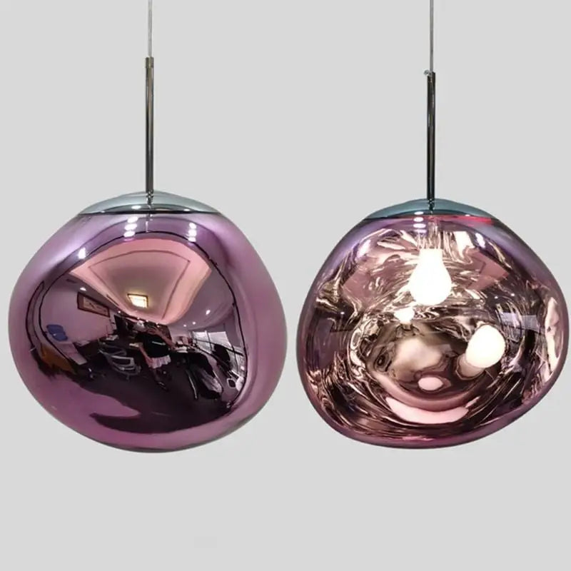 Nordic Pendant PVC Lamp - Pink / 15CM - Lamps