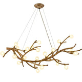 Nordic Retro LED Chandelier Tree Branch - Lamps