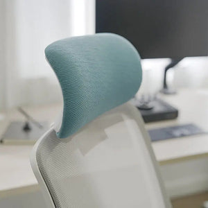Ergonomic Chair with Lumbar Support - Cyan Blue - Ergonomic Chair