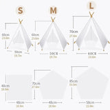 Pet Teepee Tent Washable Portable House with Cushion - pet bed