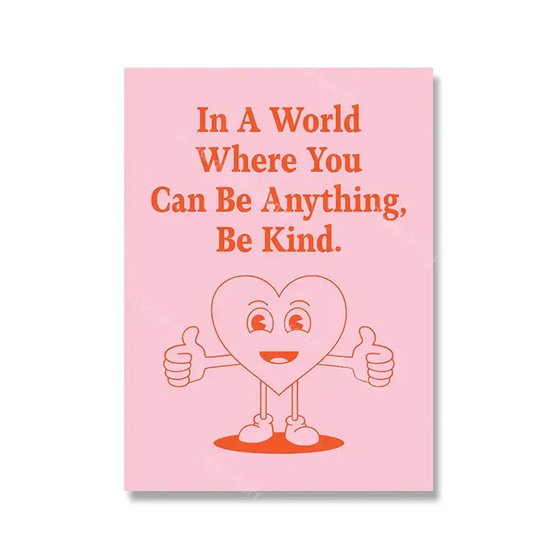 Pink Canvas Wall Art with Inspirational Messages - view 3