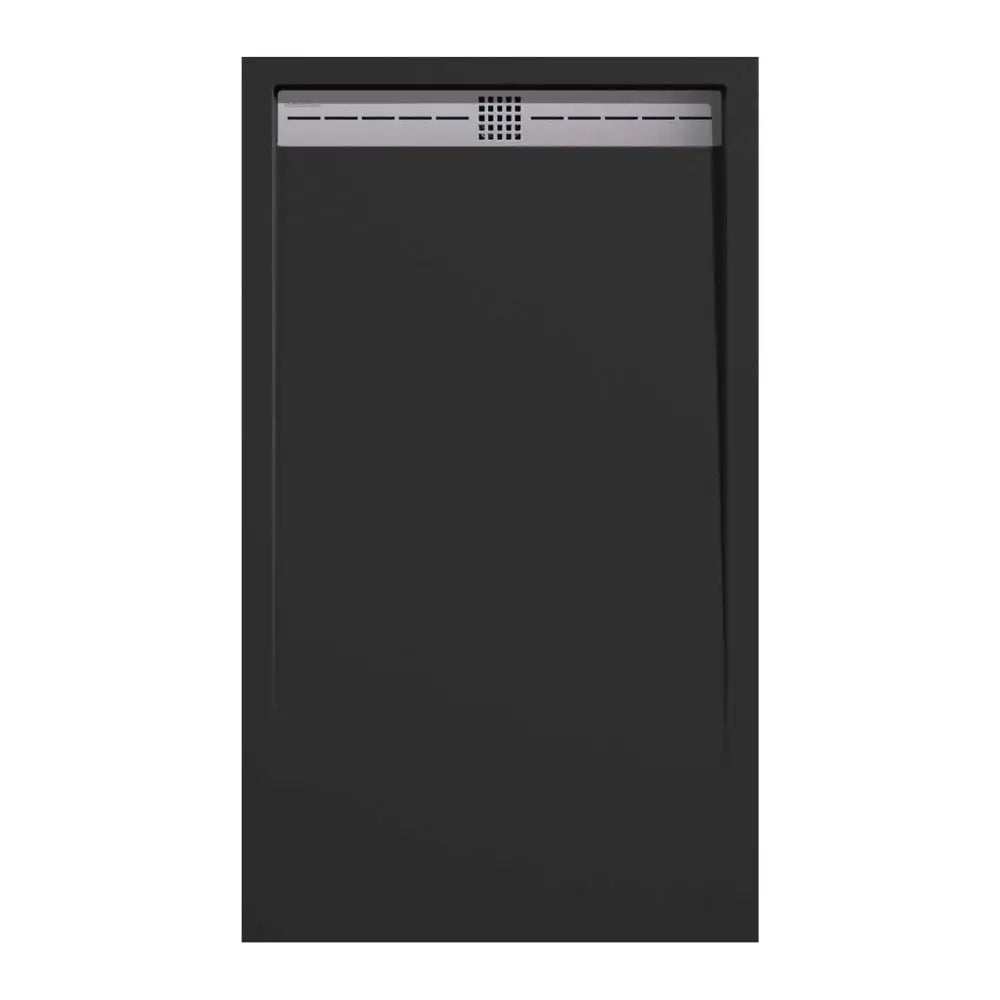 Lime Rectangular Shower Tray Mineral Resin Modern Bathroom - view 7