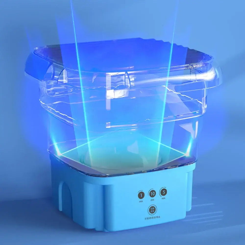 Portable Clothes Washer with Drain Bucket - Portable clothes washer