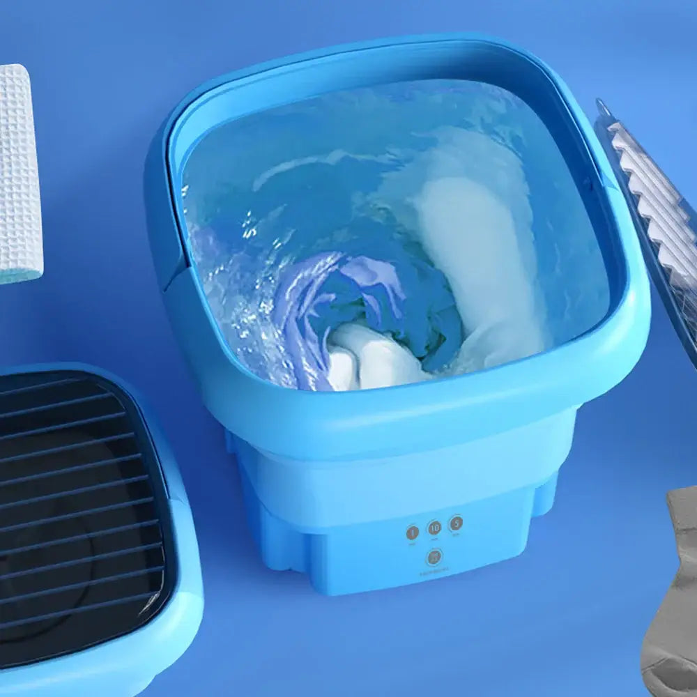 Portable Clothes Washer with Drain Bucket - Portable clothes washer