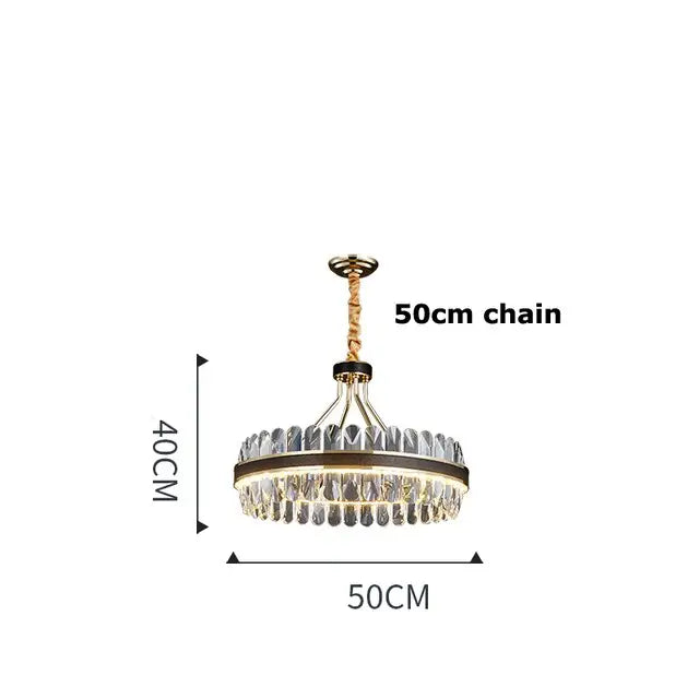 Postmodern Oval LED Chandelier Contemporary Lighting - view 10