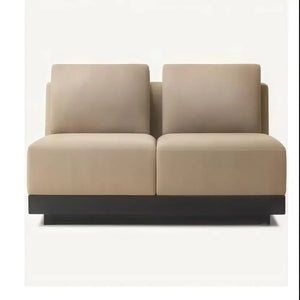 Modern Aluminum Outdoor Modular Sofa 3-Seater Weatherproof - view 10