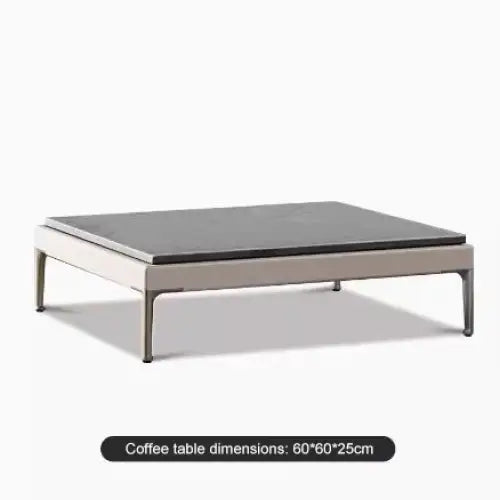 Modular L-Shaped Outdoor Rattan Sofa Set with Cushions - view 18